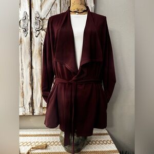 Adorable Skechers Deep Burgundy Women's Cardigan/jacket - NWT!